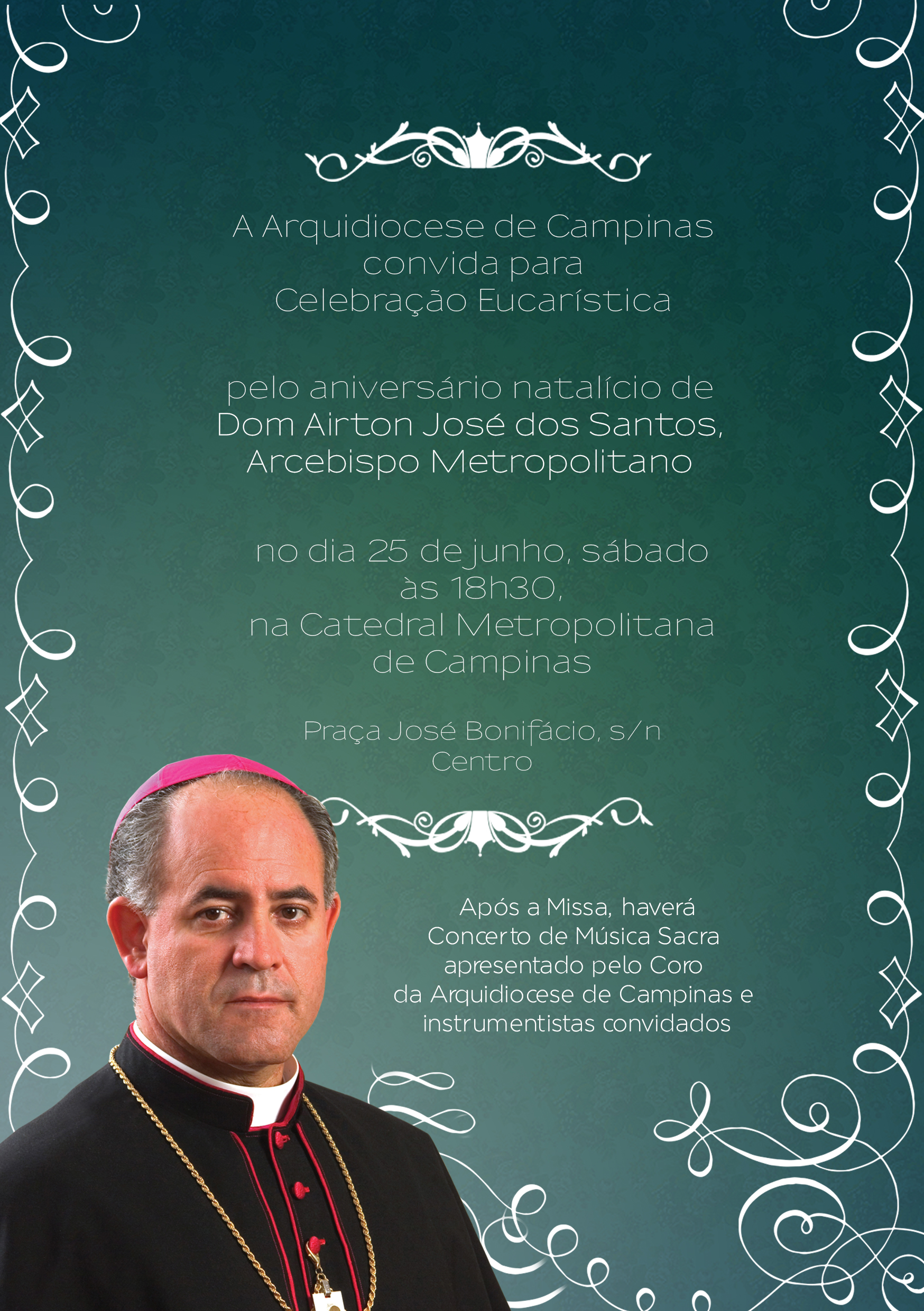 Dom Airton José dos Santos - convite