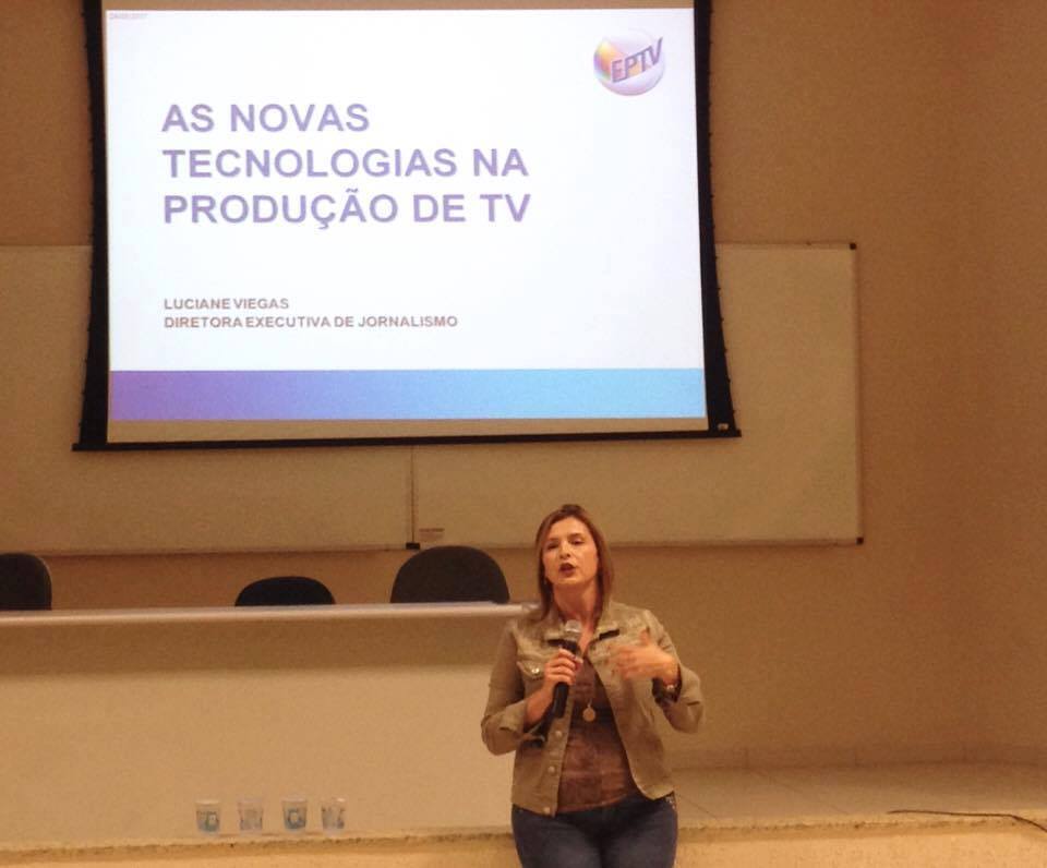 Palestra aborda o uso da tecnologia na produção jornalística para TV 2