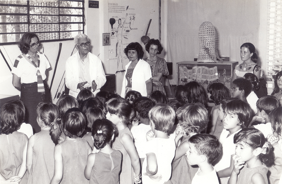 Museu Universitário - Campus I - Professor Desidério Aytai e as visitas das escolas - Década de 1970-1989