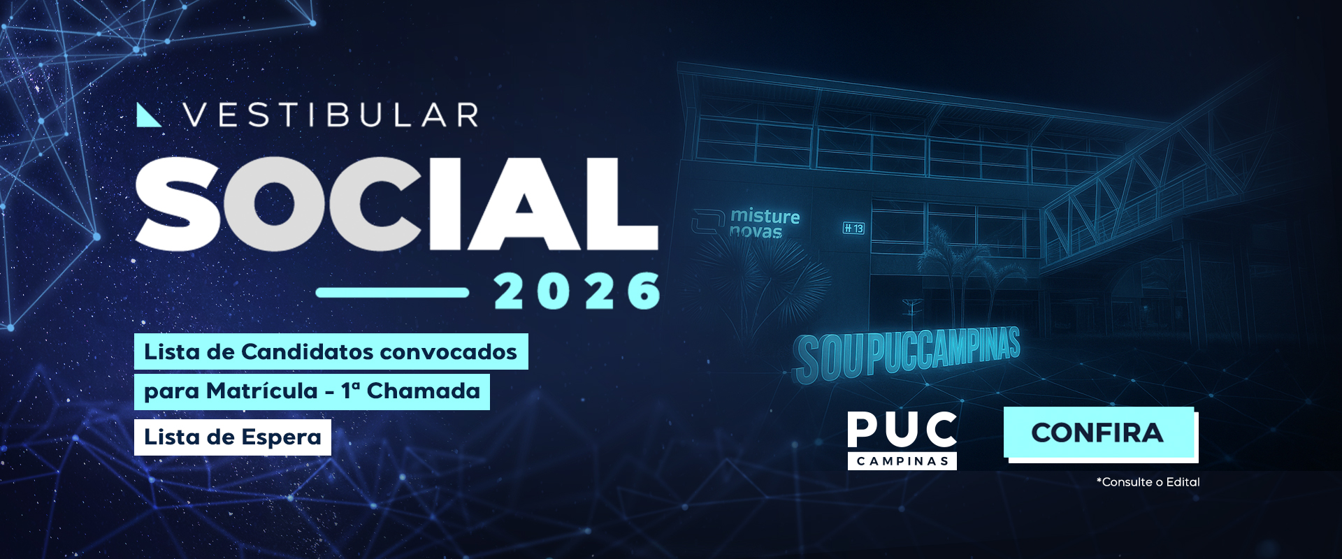 Vestibular Social 2026 – PUC-Campinas