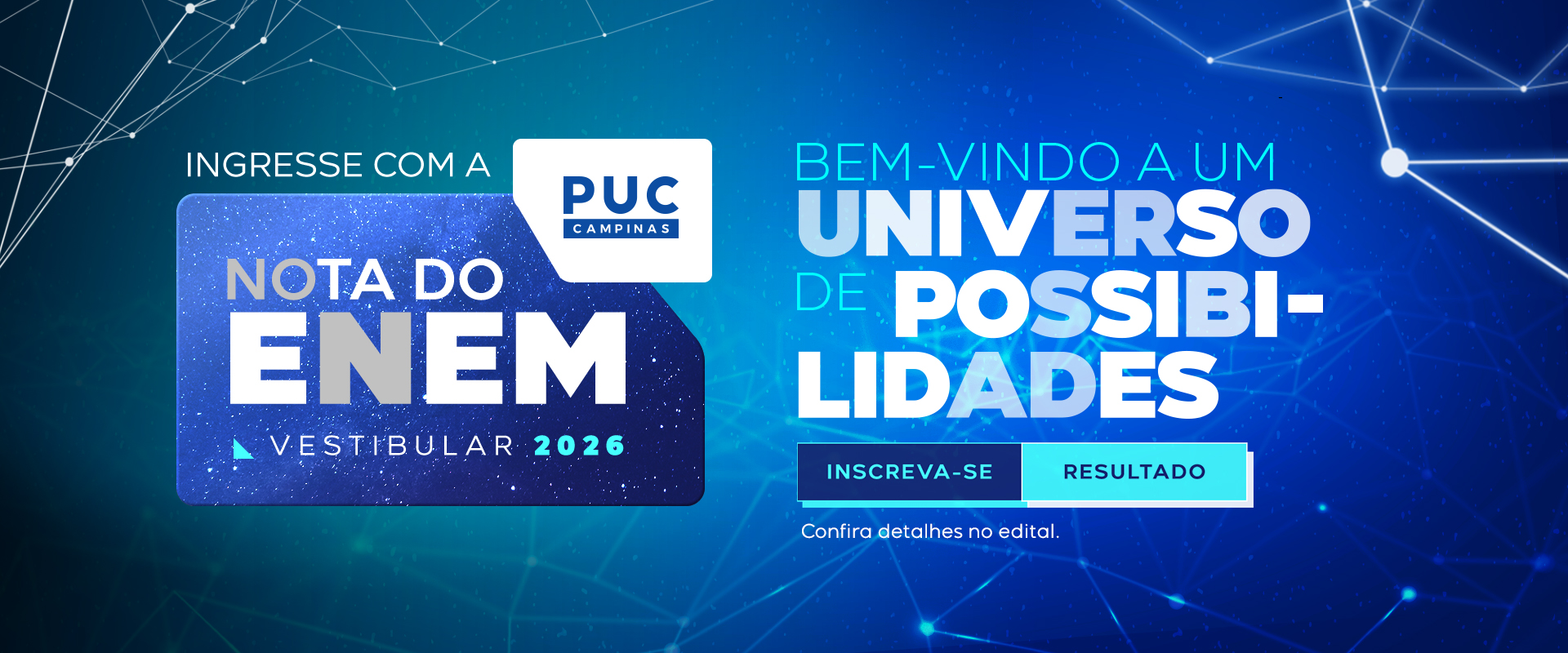 Vestibular 2026 – Nota do ENEM