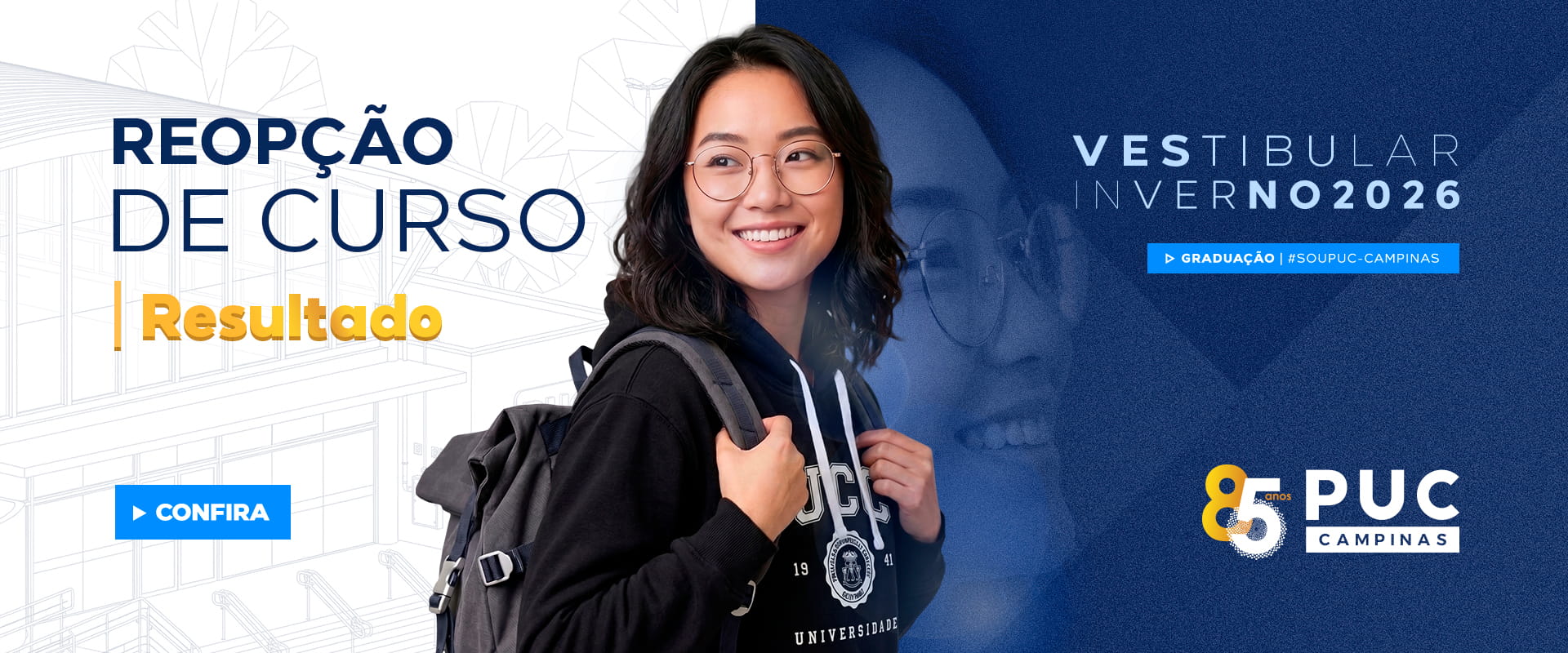 Vestibular 2026 – Reopção de Curso